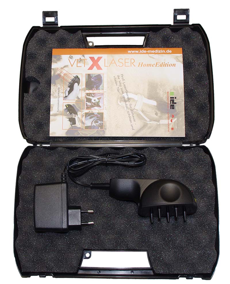 Laserkamm im gepolsterten Koffer